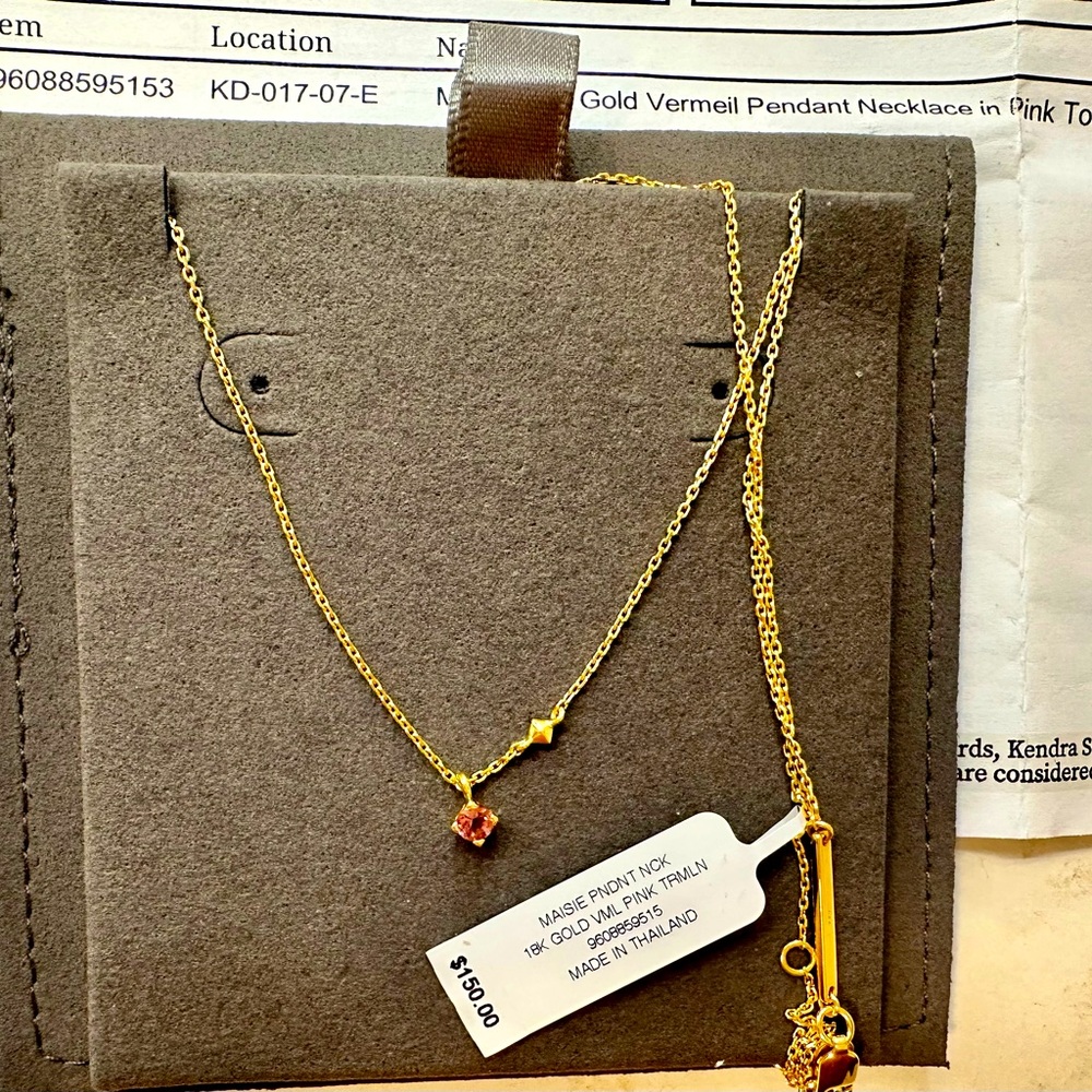 Kendra Scott Demi fine necklace